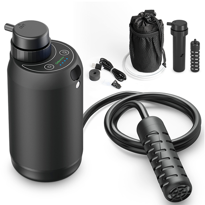 【Greeshow】携帯浄水器｜アウトドア＆災害対策用｜USB電動｜GS-2801フィルター 2個セット