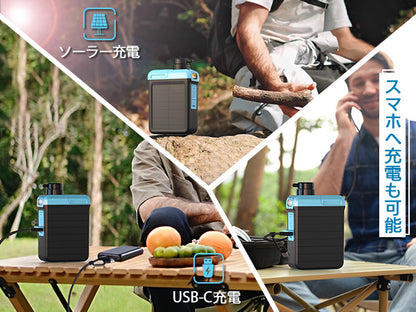 【業界最新&手動ボンプ付き】Greeshow 携帯浄水器 アウトドア 浄水器 電動浄水器 日本正規品 ソーラー充電可能 濾過器 飲み水 災害 防災士推奨 サバイバル浄水器 スマホ充電機能 高輝度LEDライト付き SOSモード 緊急停電対策 防災グッズ キャンプ/登山/地震/防災用 軽量・コンパクト PSE認証済み GS-2809