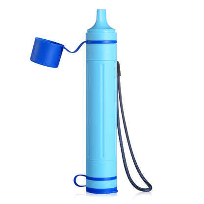Greeshow 携帯浄水器ストロー型 ｜ストロー型携帯浄水器 濾過器 アウトドア キャンプ 非常用 防災グッズ 簡易浄水器 登山用 地震 災害用 軽量コンパクト BPAフリー フィルター交換可能 再利用可能 【日本正規品】GS-28H1