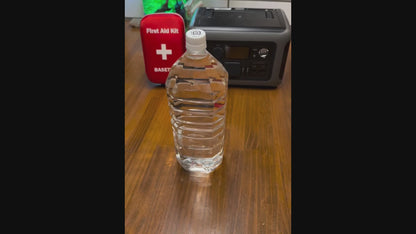 Greeshow 携帯浄水器｜ アウトドア 防災 フィルター交換不要 8000L大容量 中空糸膜フィルター採用 軽量コンパクト 非常用 アウトドア キャンプ 登山 給水バッグ付属 ポータブル浄水器 GS-289
